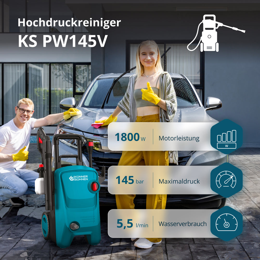 Korkeapainepesuri KS PW145V