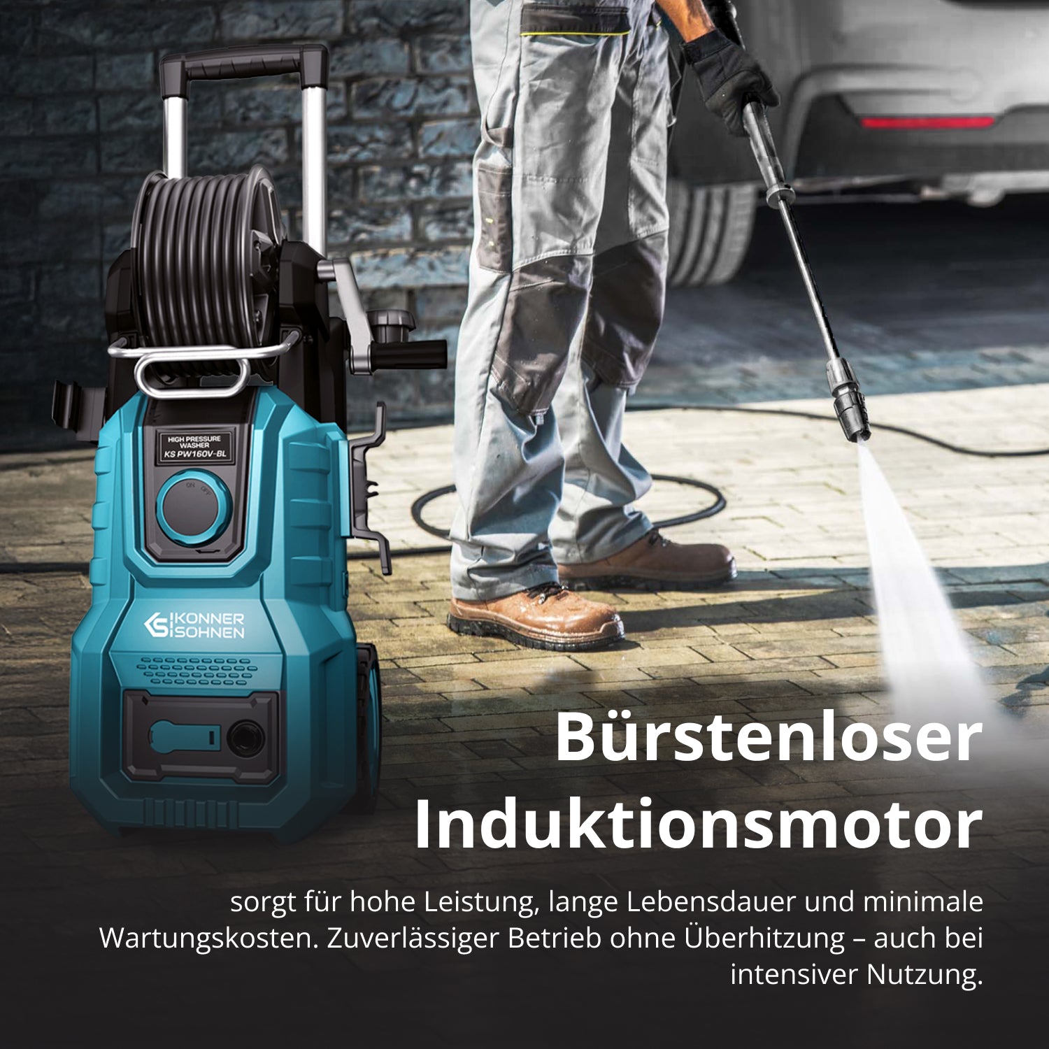 Hogedrukreiniger KS PW160V-BL