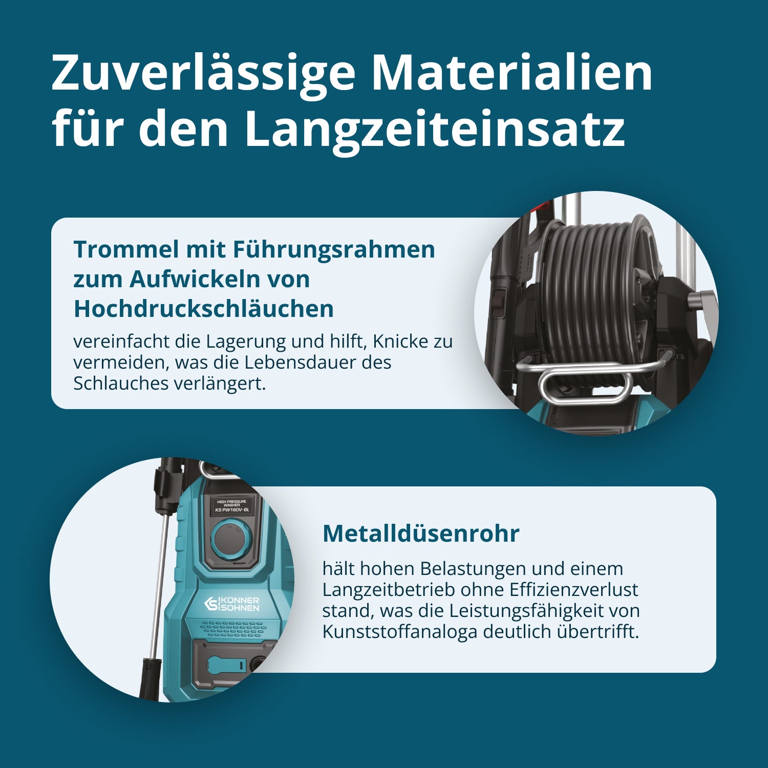 Hogedrukreiniger KS PW160V-BL