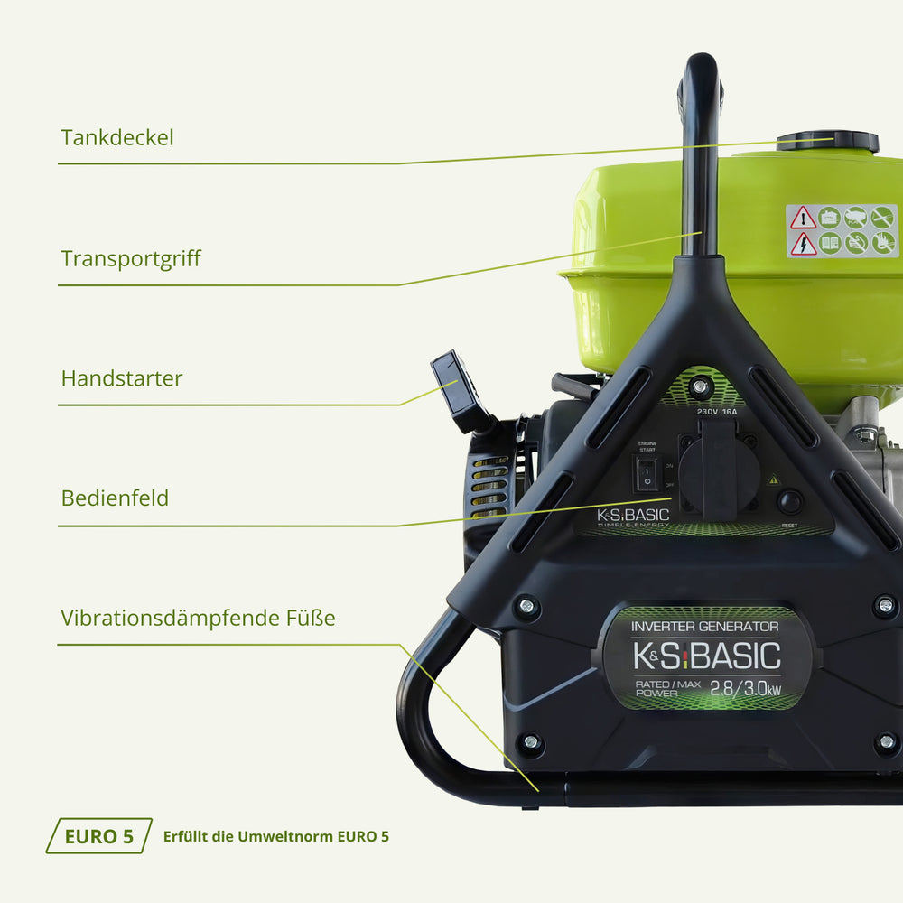 Invertorový generátor KSB 31i