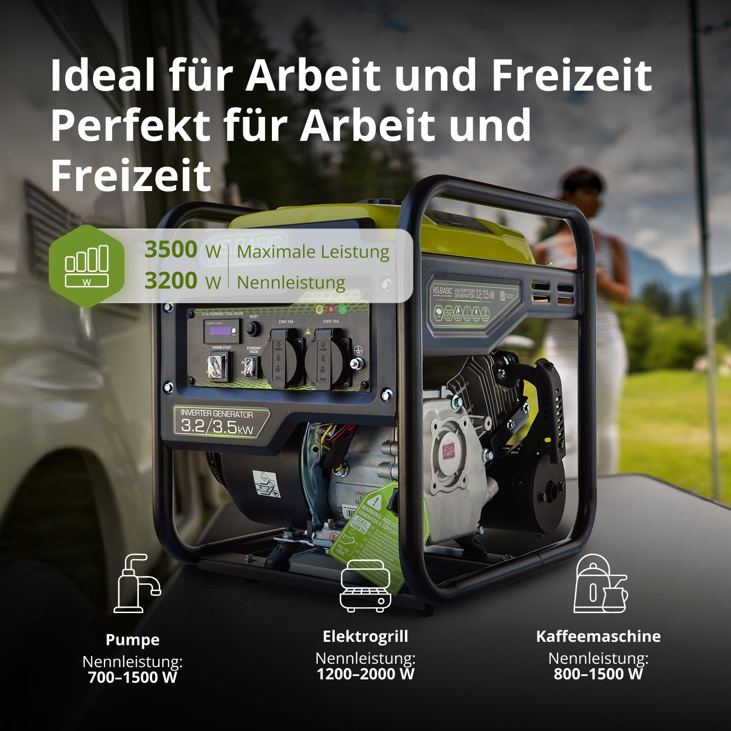 Γεννήτρια Inverter KSB 35i