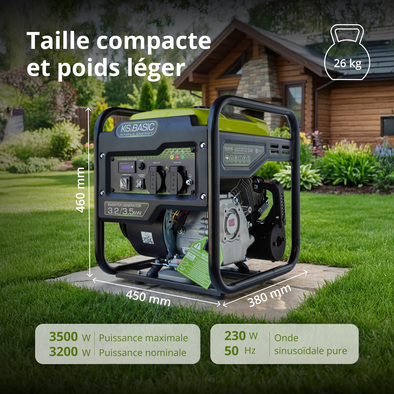 Groupe électrogène Inverter KSB 35i