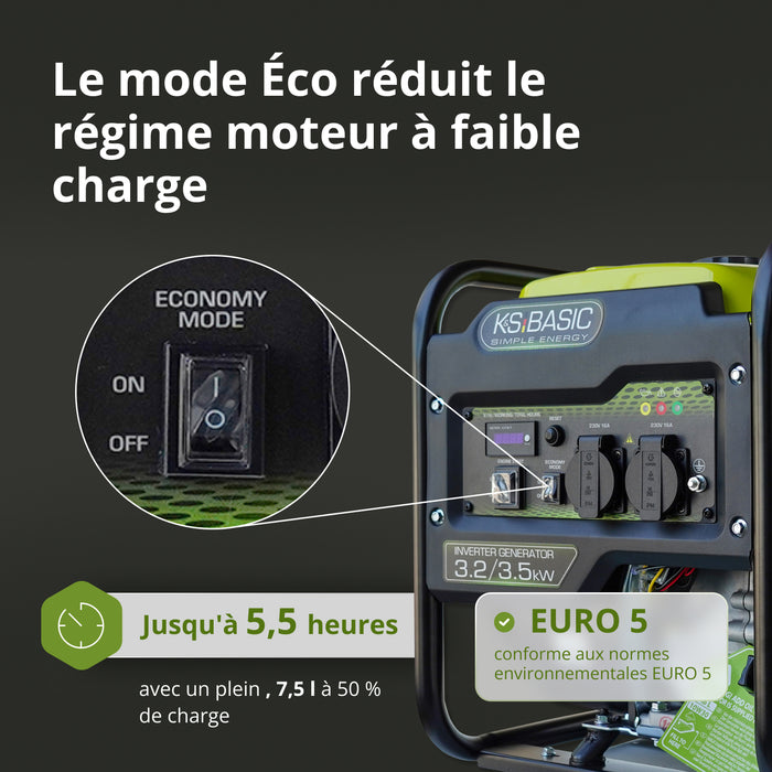 Groupe électrogène Inverter KSB 35i