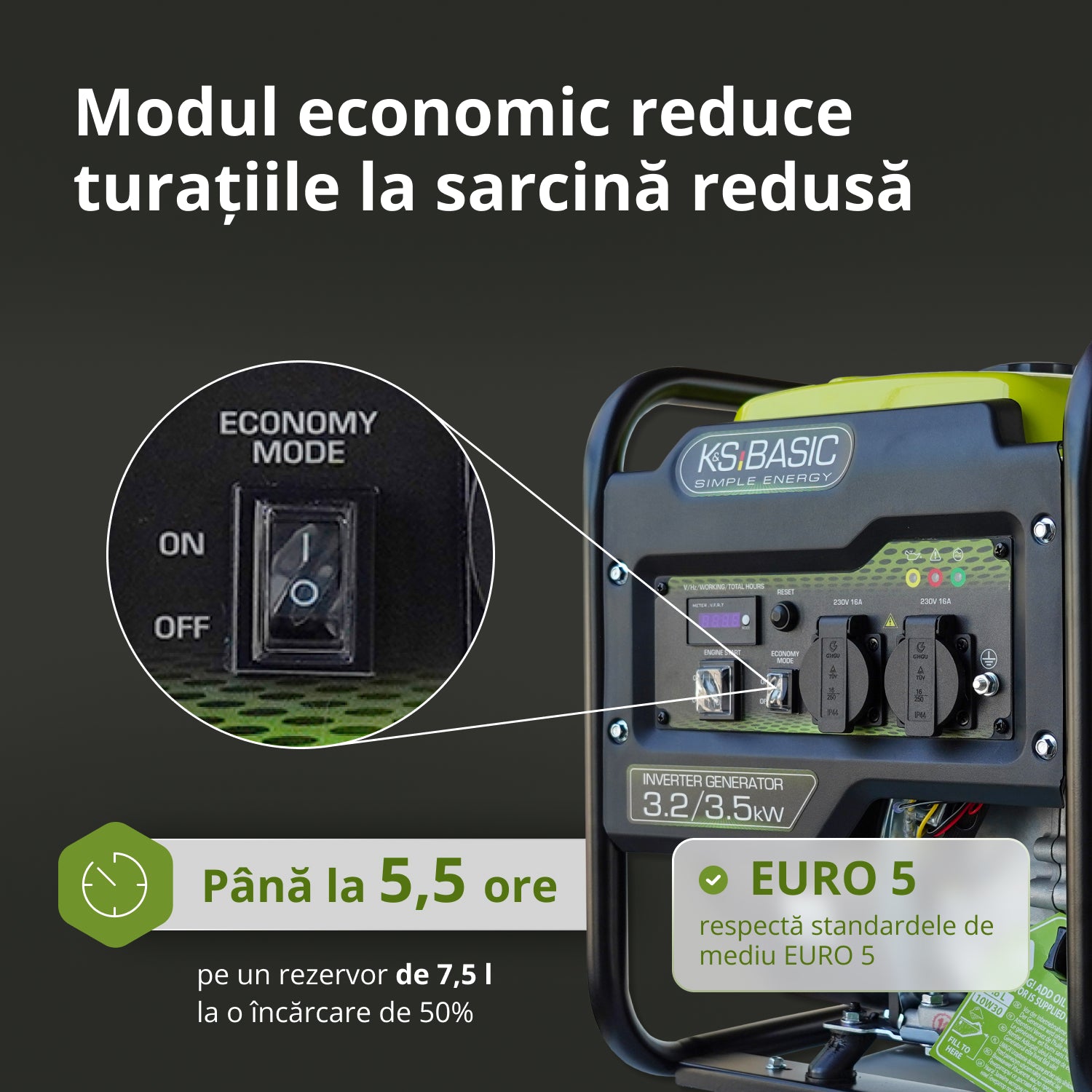 Generator Invertor KSB 35i