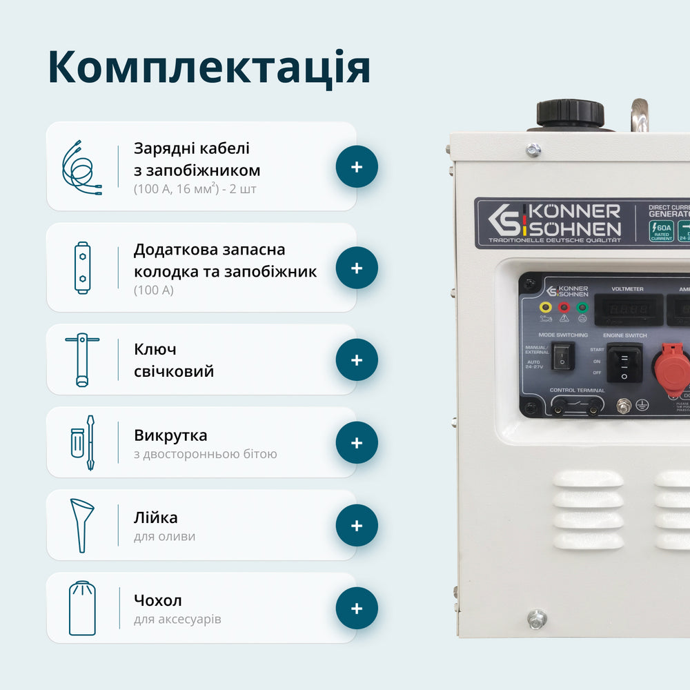 Генератор постійної напруги KS 24VM-DC