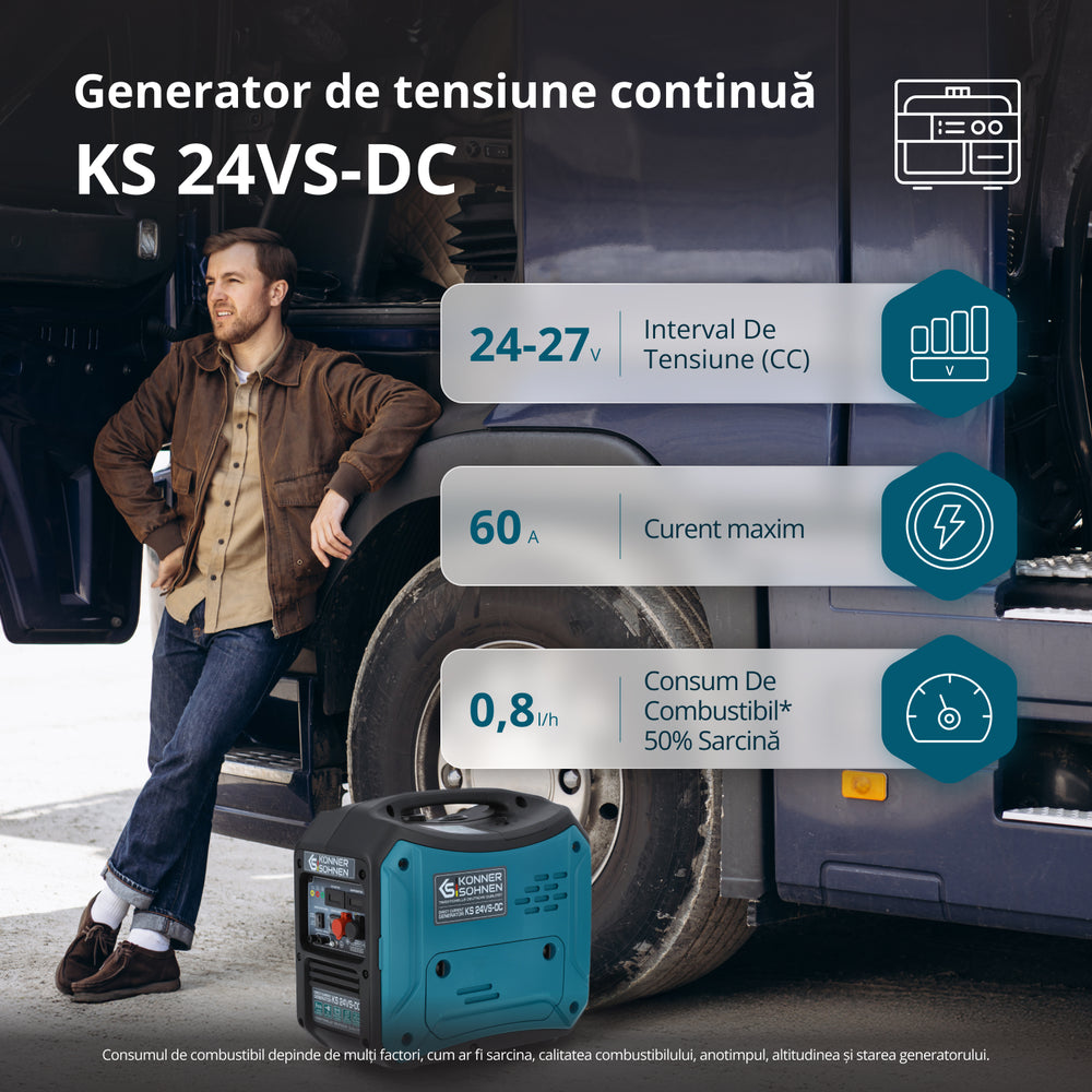 Generator de curent continuu KS 24VS-DC
