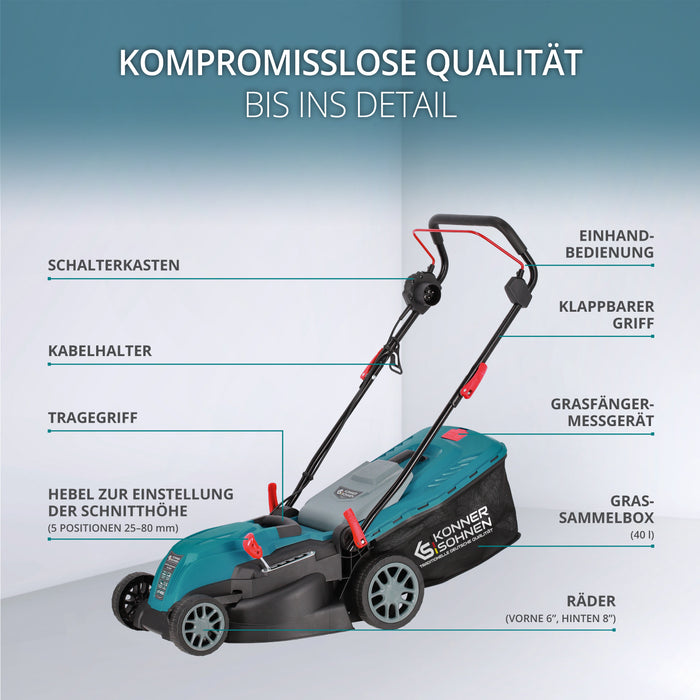 Elektrischer Rasenmäher KS 38LM