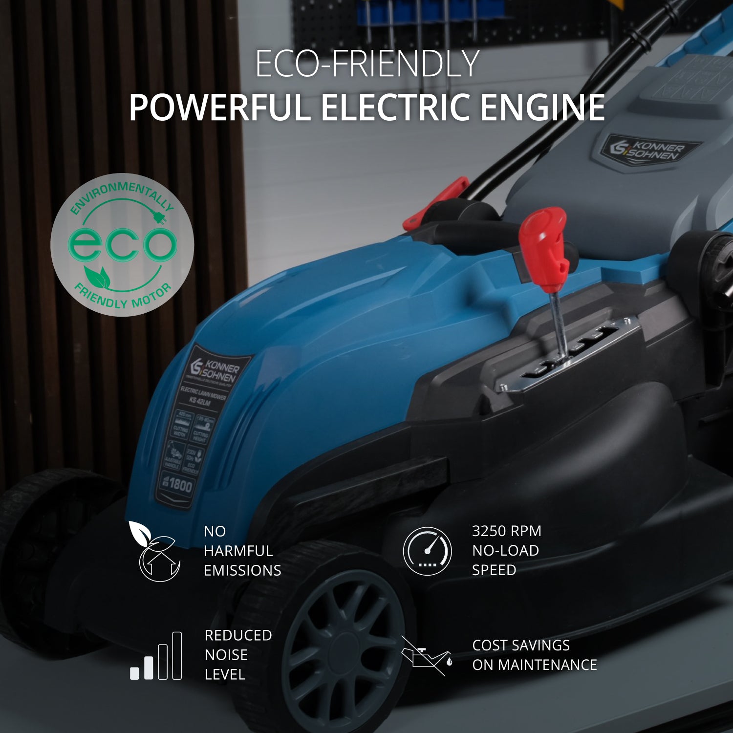 Elektrická sekačka na trávu KS 38LM