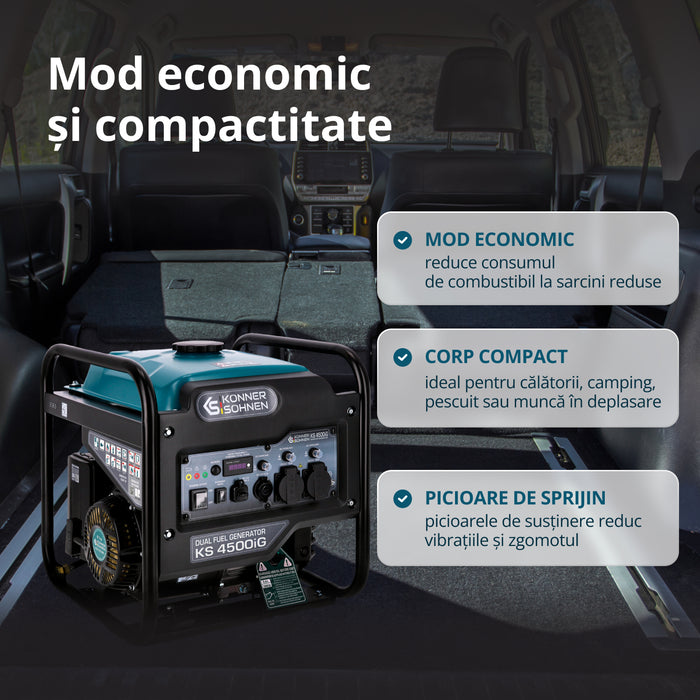 Generator hibrid cu inverterKS 4500iG