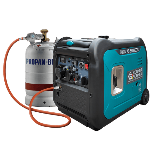 LPG/benzin inverteres generátor KS 5500iEG S