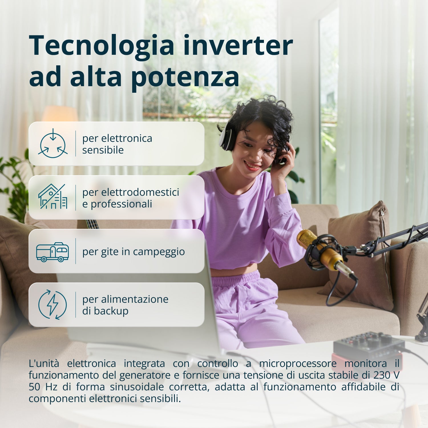 Generatore a Benzina Inverter KS 6500iE