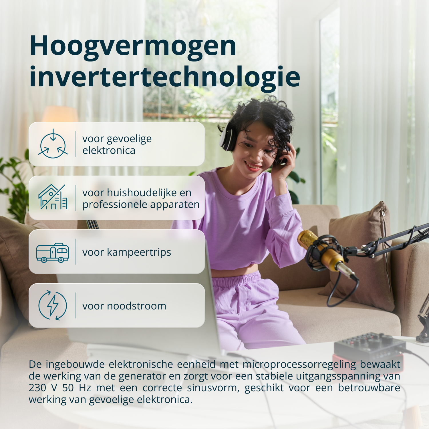 Inverter Benzine Generator KS 6500iE