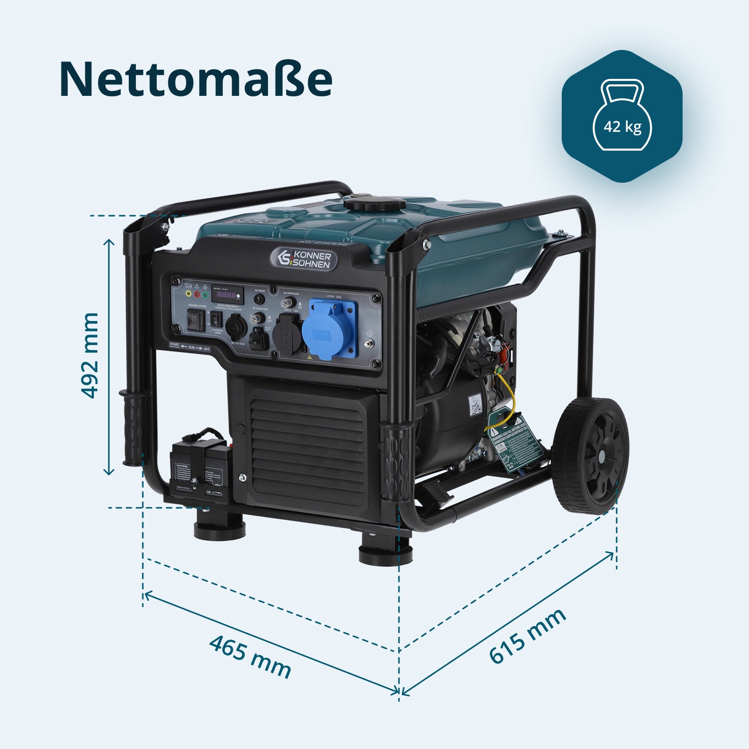 Γεννήτρια Βενζίνης Inverter KS 6500iE