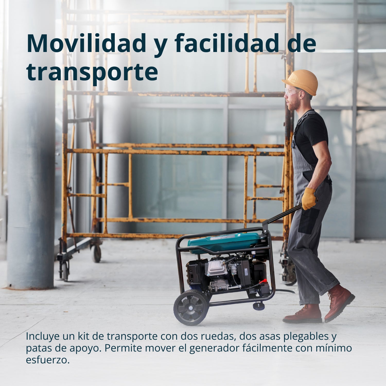 Generador inverter de gasolina KS 6500iE