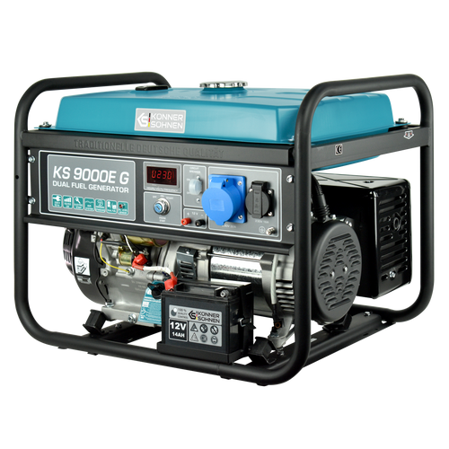 LPG/Benzin Generátor „Könner & Söhnen” KS 9000E G