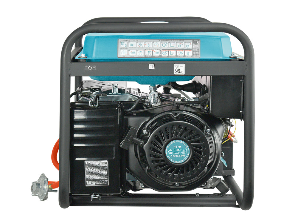 Groupe électrogène à essence/gaz "Könner & Söhnen" KS 9000E G