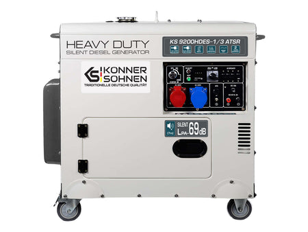 Gerador a diesel "Könner & Söhnen" KS 9200HDES-1/3 ATSR (EURO V)