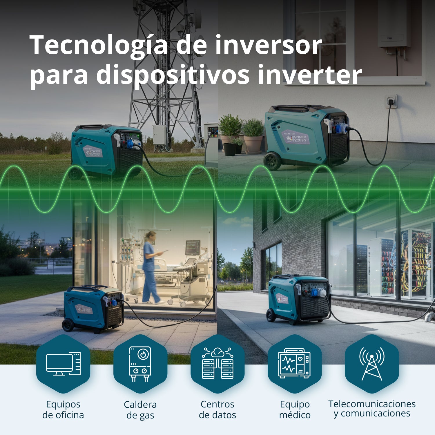 Generador Inverter KS 9500iE S ATSR