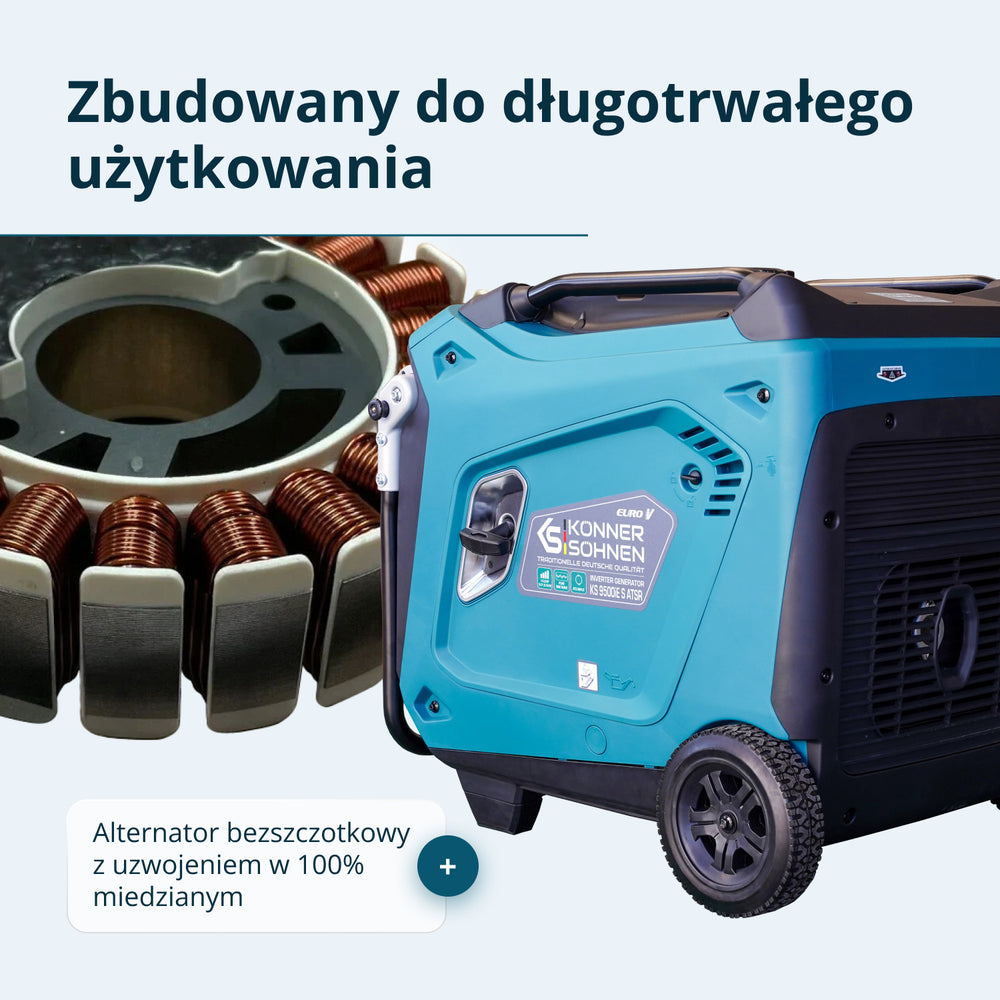 Generator inwerterowy KS 9500iE S ATSR