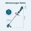 Tăietor de perii fără fir și trimmer cu fir KS BCT-20V thumbnail