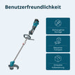 Tăietor de perii fără fir și trimmer cu fir KS BCT-20V thumbnail