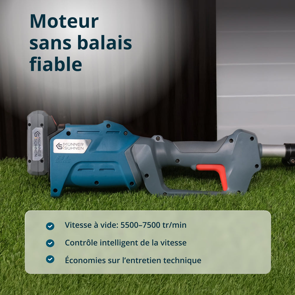 Kit promotionnel pour l'entretien de la pelouse KS 33LM-BCT20V-SET