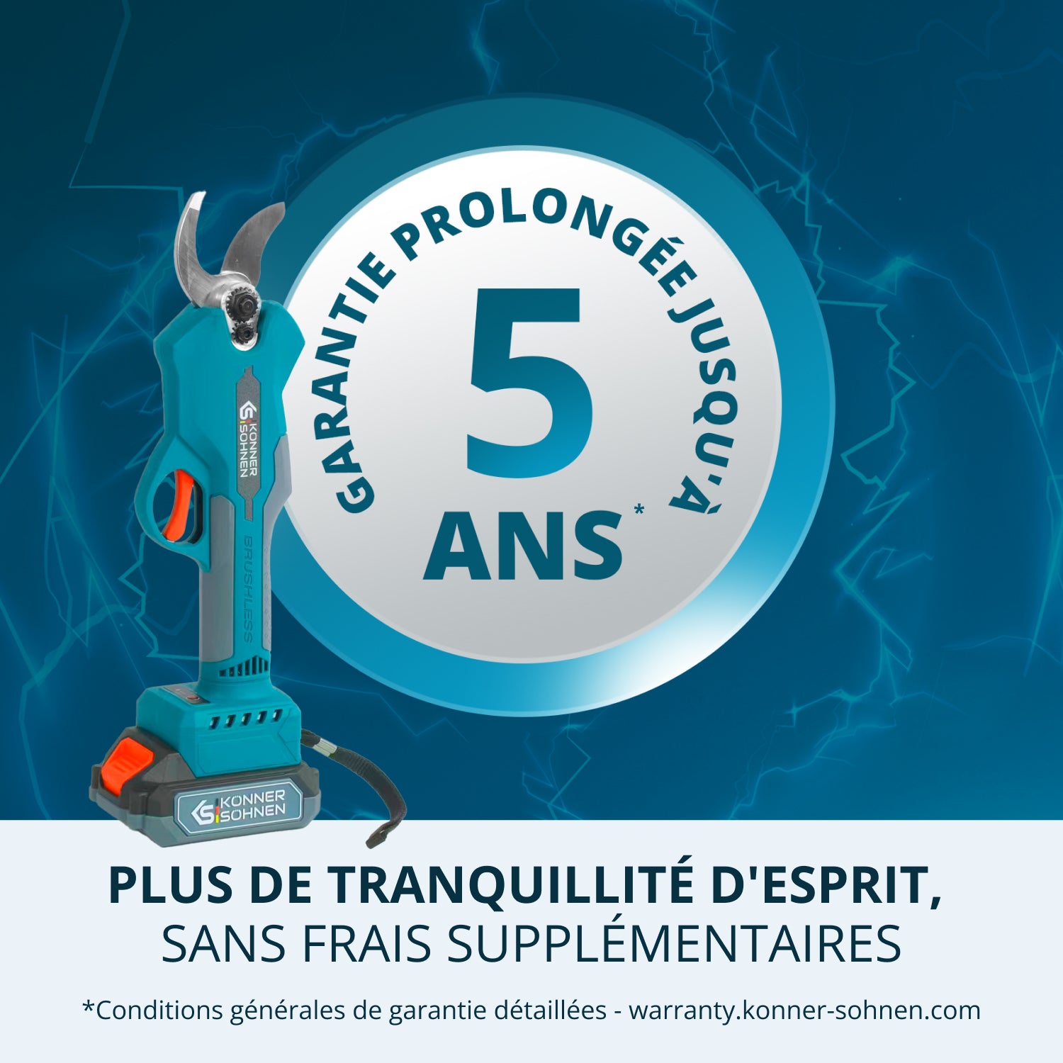 Sécateur à batterie KS CPS20V-32 Case