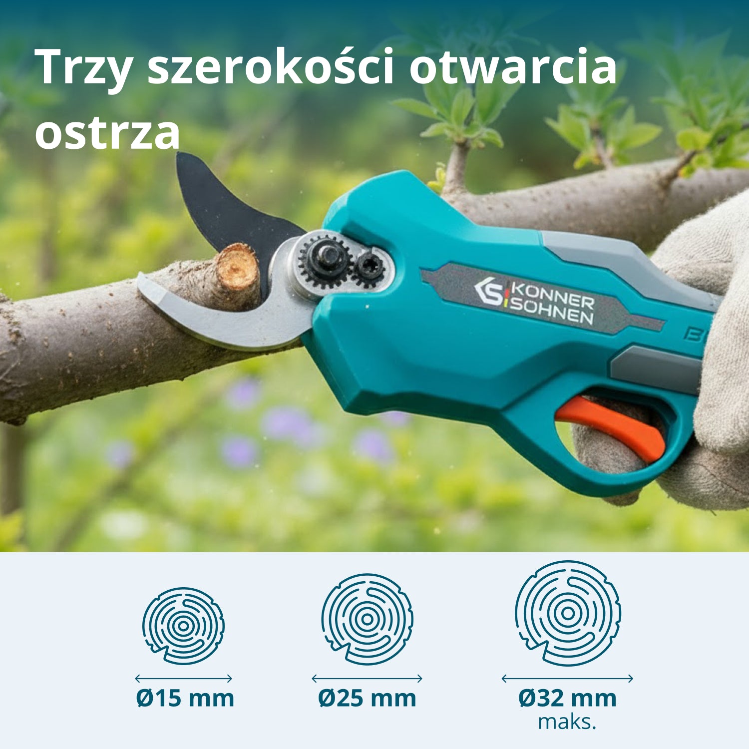 Sekator akumulatorowy KS CPS20V-32