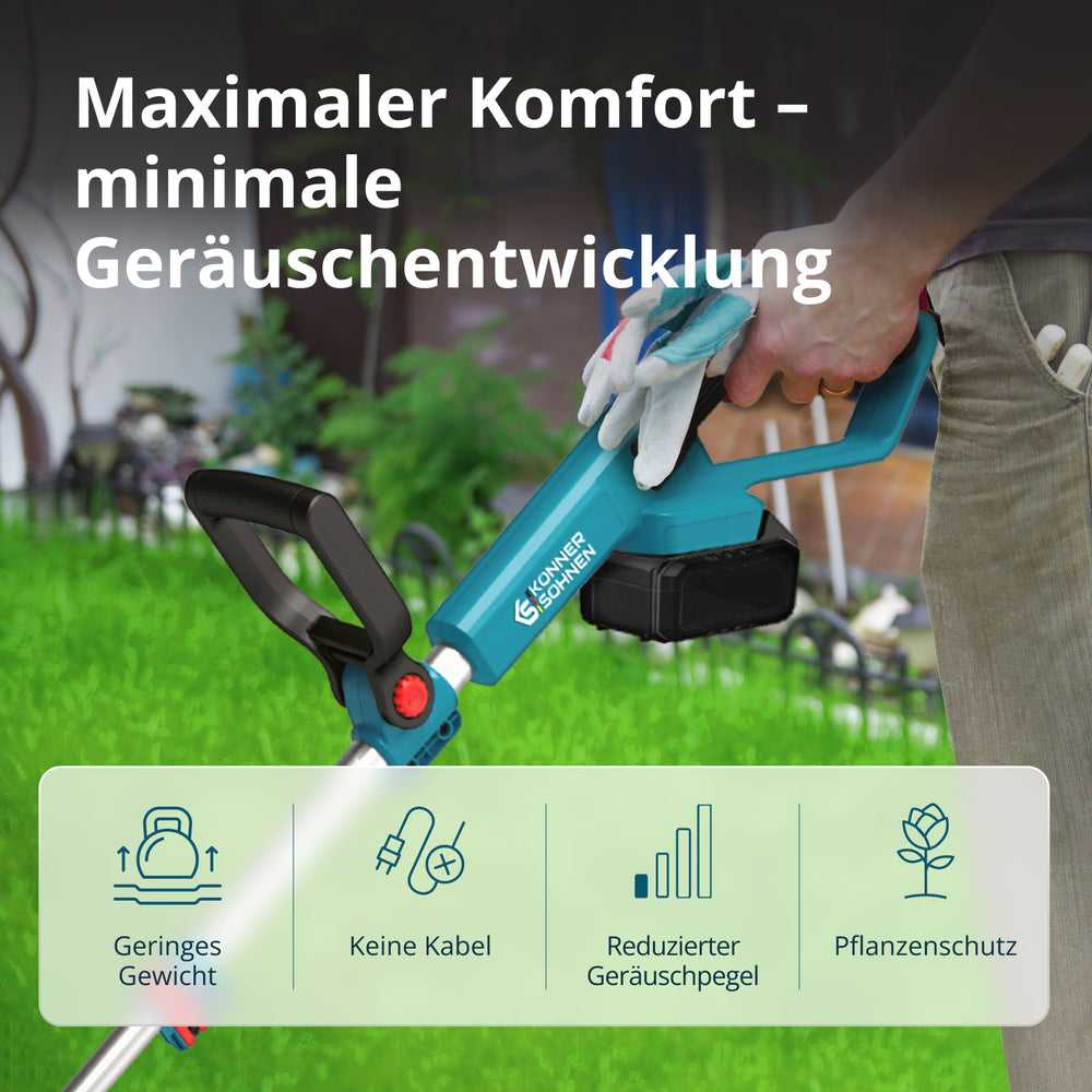 Sladdlös trimmer KS CST-20V
