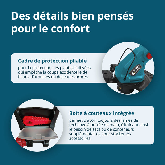 Coupe-bordures à batterie  KS GT-20V