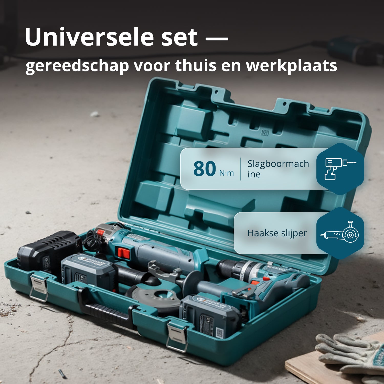 Snoerloze Master Set KS IDAGB 20V SET 1