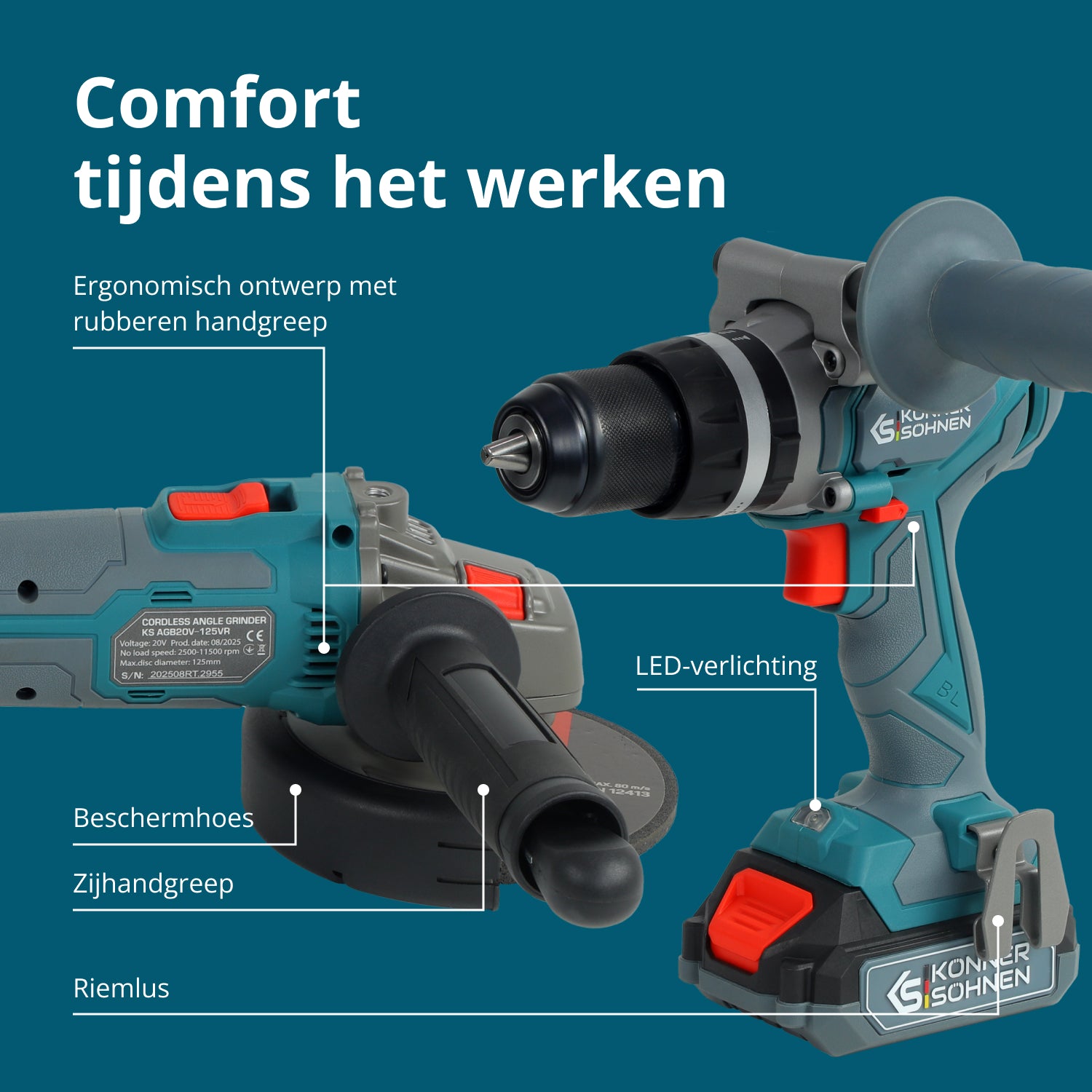 Snoerloze Master Set KS IDAGB 20V SET 1