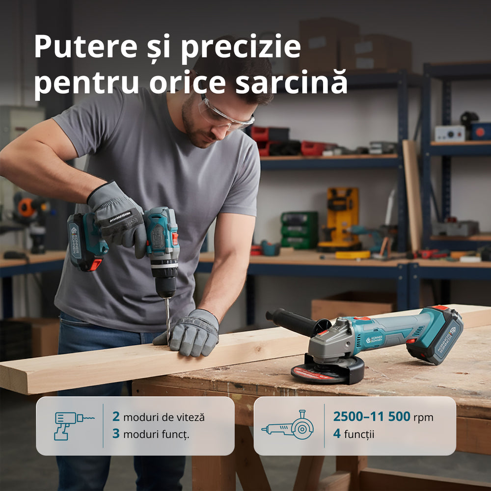 Pachet promoțional KS IDAGB 20V SET 1 PLUS