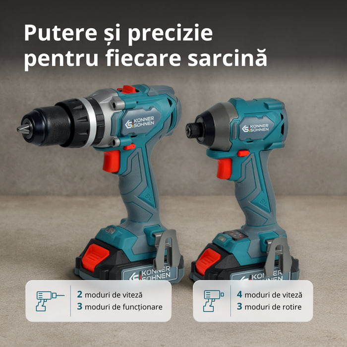 Pachet promoțional KS IDISD 20V SET 2 PLUS