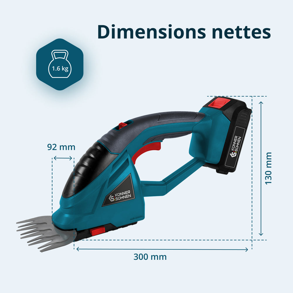 Kit promotionnel pour l'entretien du jardin KS SHT-BCT-SET