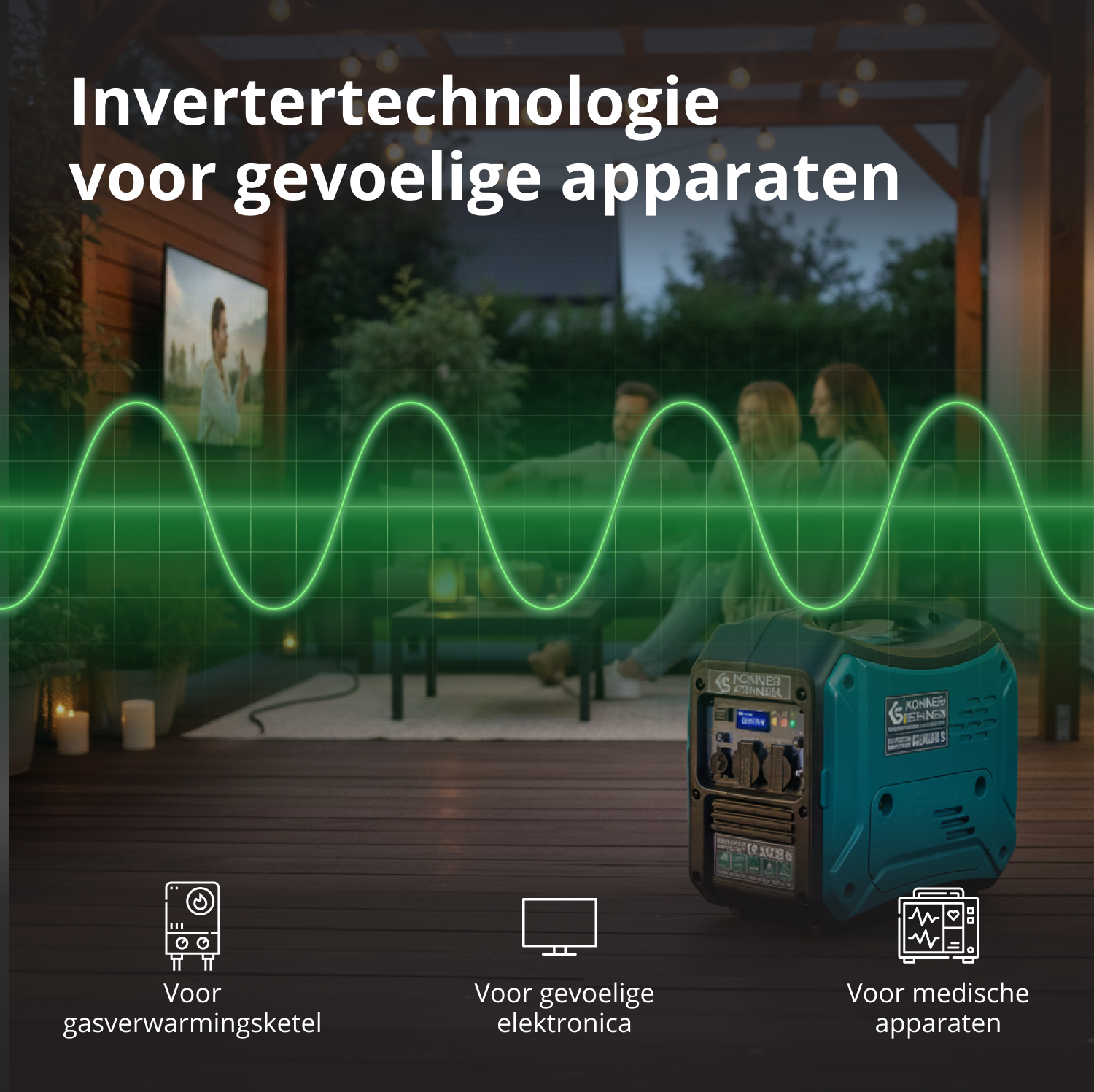 Invertergenerator KS 3000i S