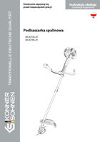 Podkaszarka spalinowa KS BC17G-2T, KS BC19G-2T