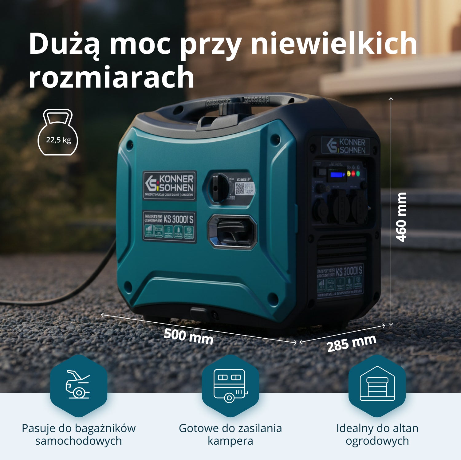 Generator inwerterowy KS 3000i S