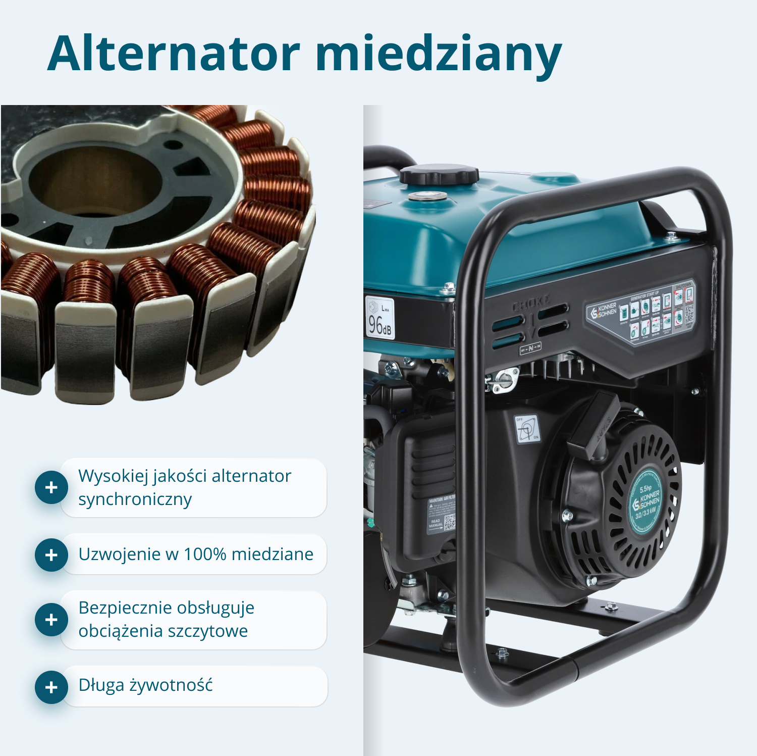 Agregat inwertorowy KS 3300i (Odnowiony – Stan doskonały)