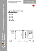 Agregaty prądotwórcze diesel KS 22-3BE, KS 35-3BE, KS 50-3BE, KS 72-3BE, KS 110-3BE