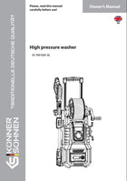 High Pressure Washer KS PW160V-BL