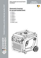 Generator invertor în carcasă izolată fonic