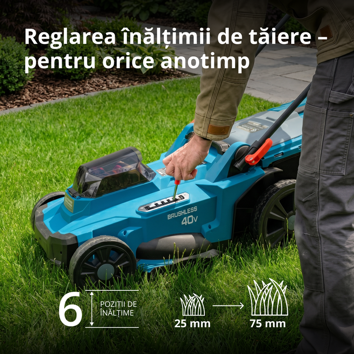 Pachet promoțional pentru îngrijirea gazonului KS 43LM-BCT40V-SET
