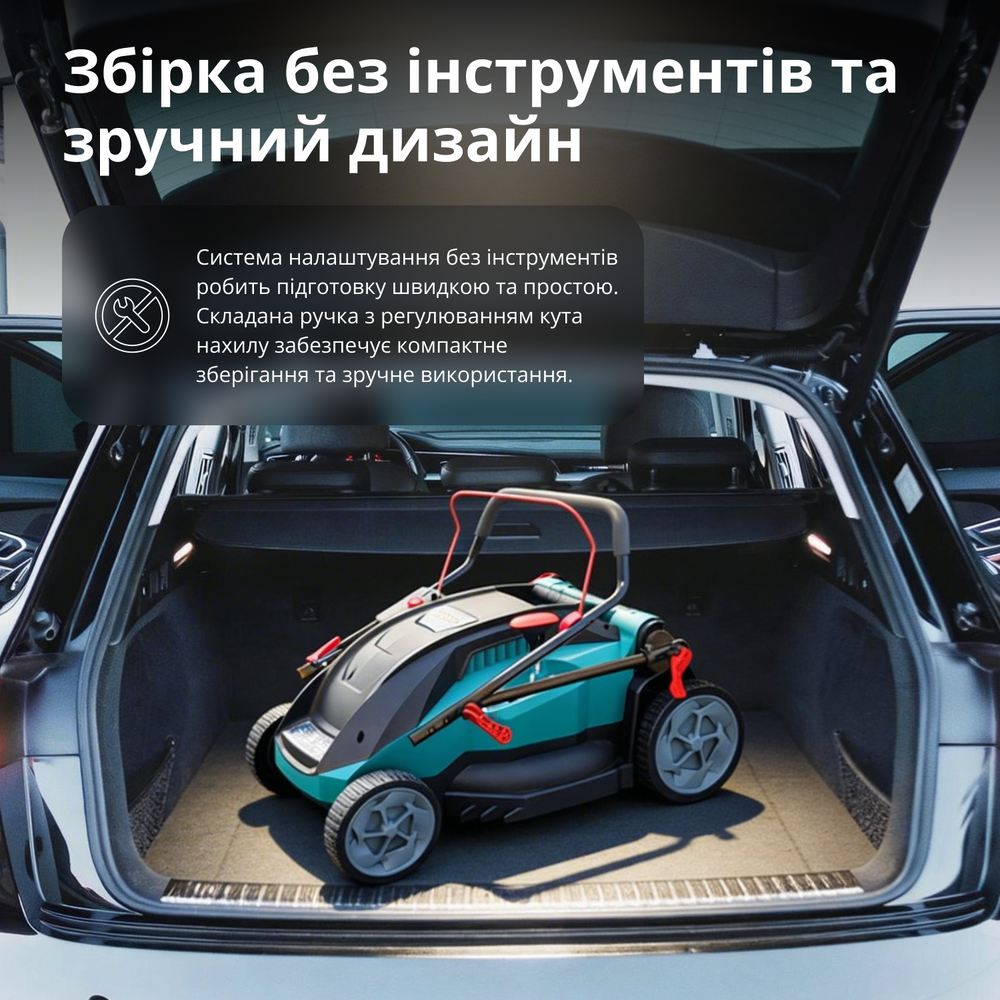 Електрична газонокосарка KS 38LM16-BL