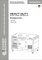 Generatori diesel KS 16-1/3E, KS 16-1E