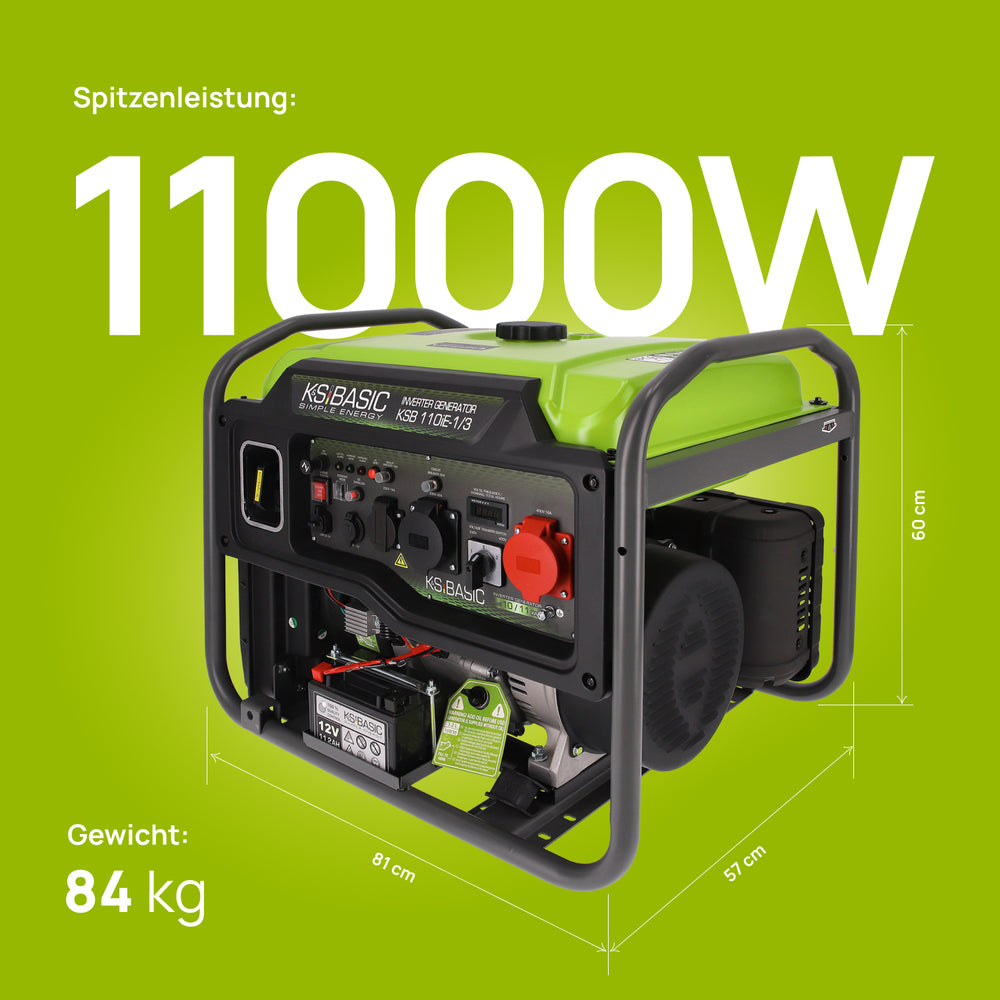 Invertergenerator KSB 110iE-1/3