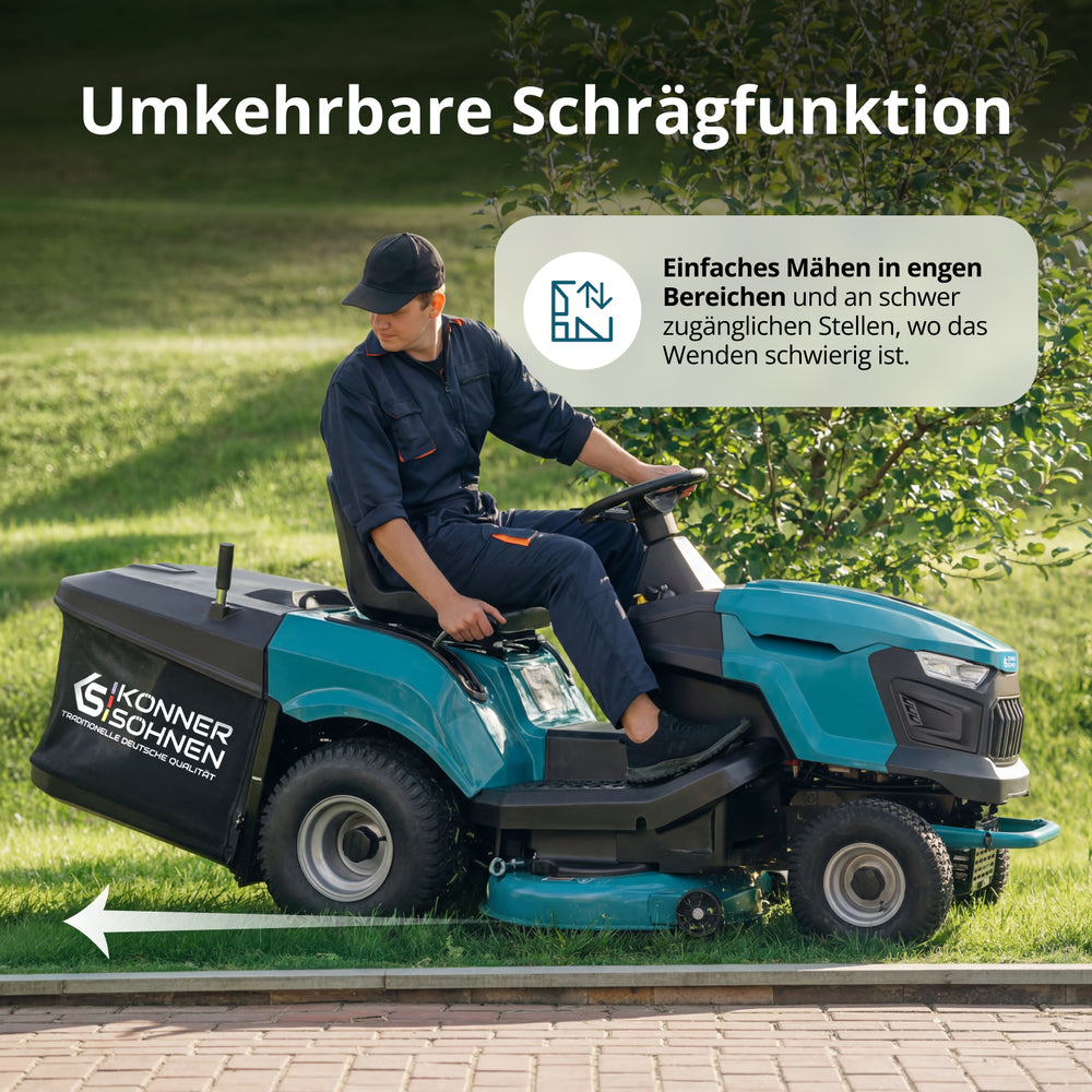 Bensindriven Traktor Gräsklippare KS 98TMG-H