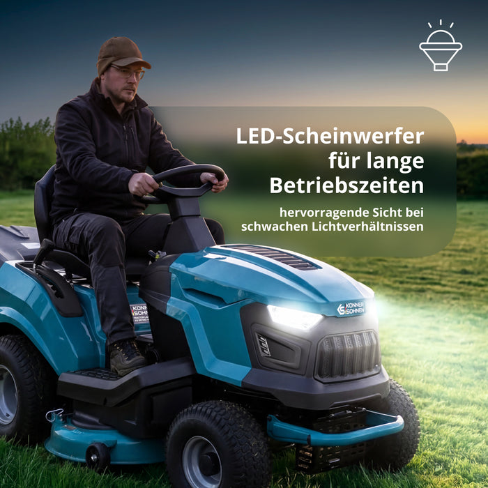 Bensindriven Traktor Gräsklippare KS 98TMG-H