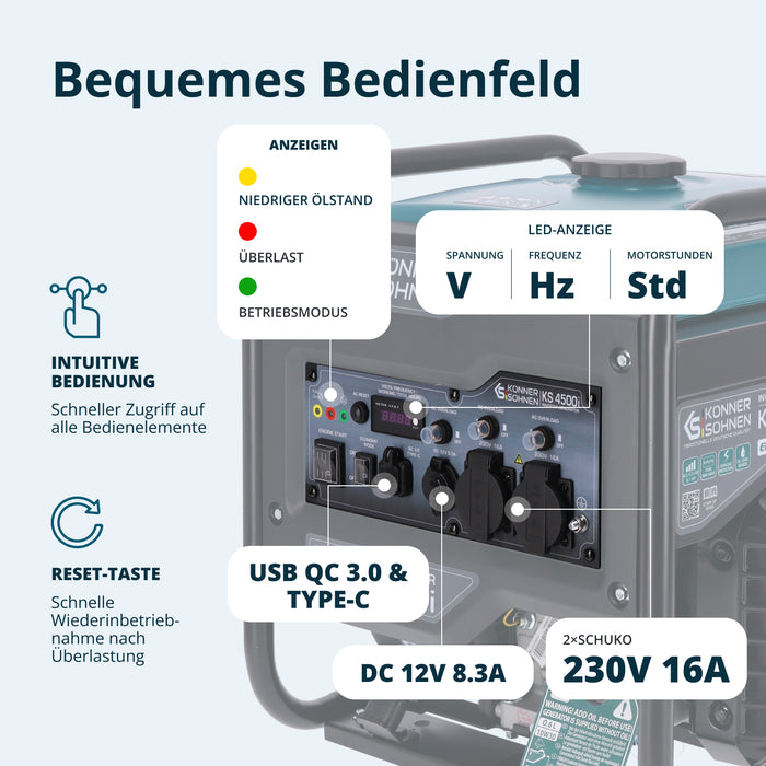 Γεννήτρια Inverter KS 4500i