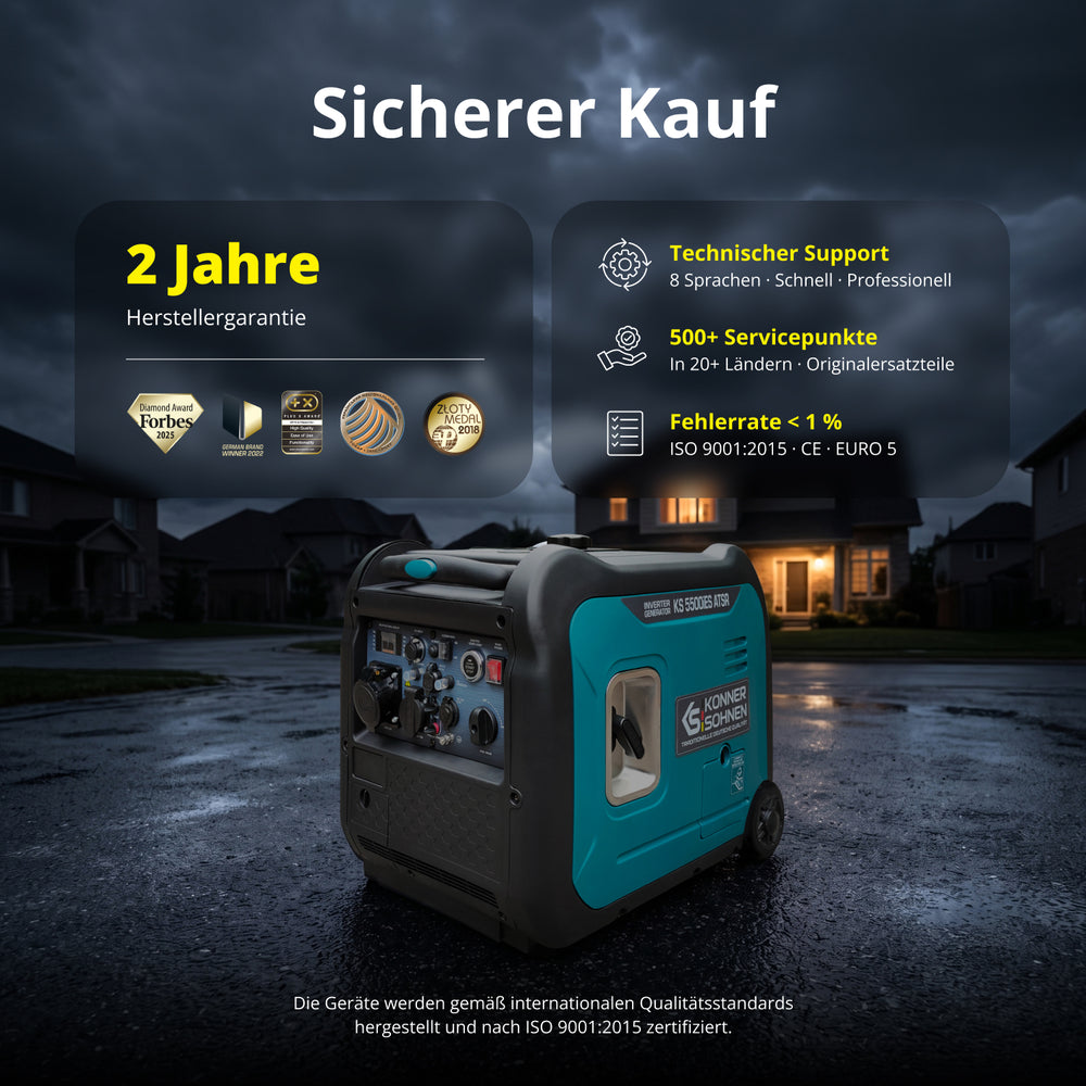 Invertergenerator KS 5500iE S ATSR